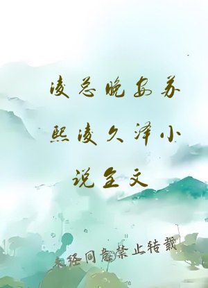 凌总晚安苏熙凌久泽小说全文