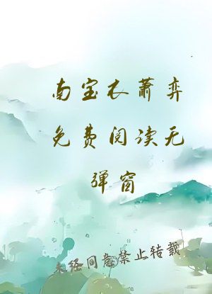 南宝衣萧弈免费阅读无弹窗