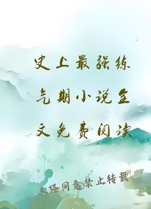 史上最强练气期小说全文免费阅读