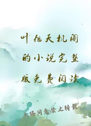 叶旭天机阁的小说完整版免费阅读