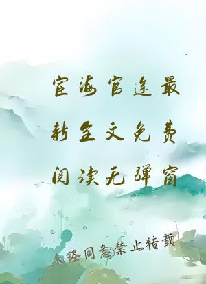 宦海官途最新全文免费阅读无弹窗