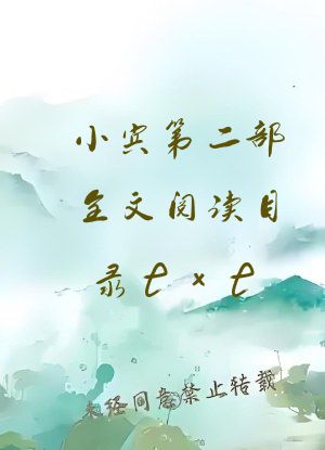 小宾第二部全文阅读目录txt