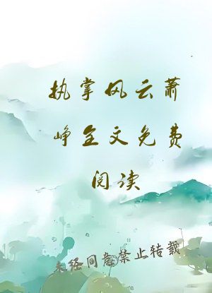执掌风云萧峥全文免费阅读