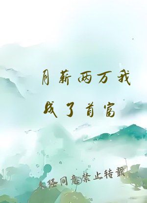 月薪两万我成了首富