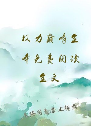 权力巅峰全本免费阅读全文