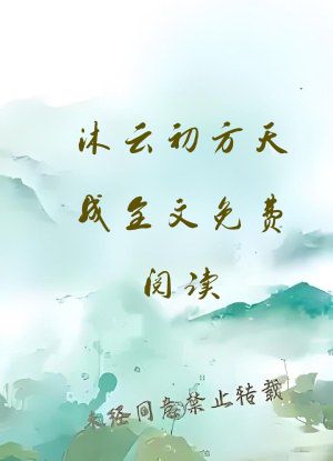 沐云初方天成全文免费阅读