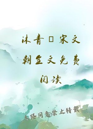 沐青婈宋文朝全文免费阅读