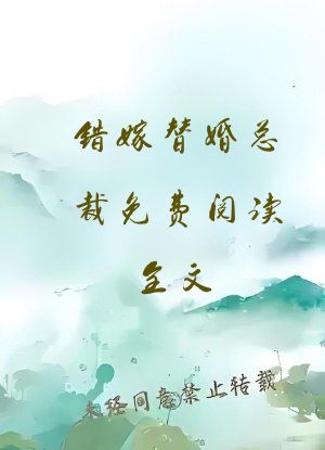 错嫁替婚总裁免费阅读全文